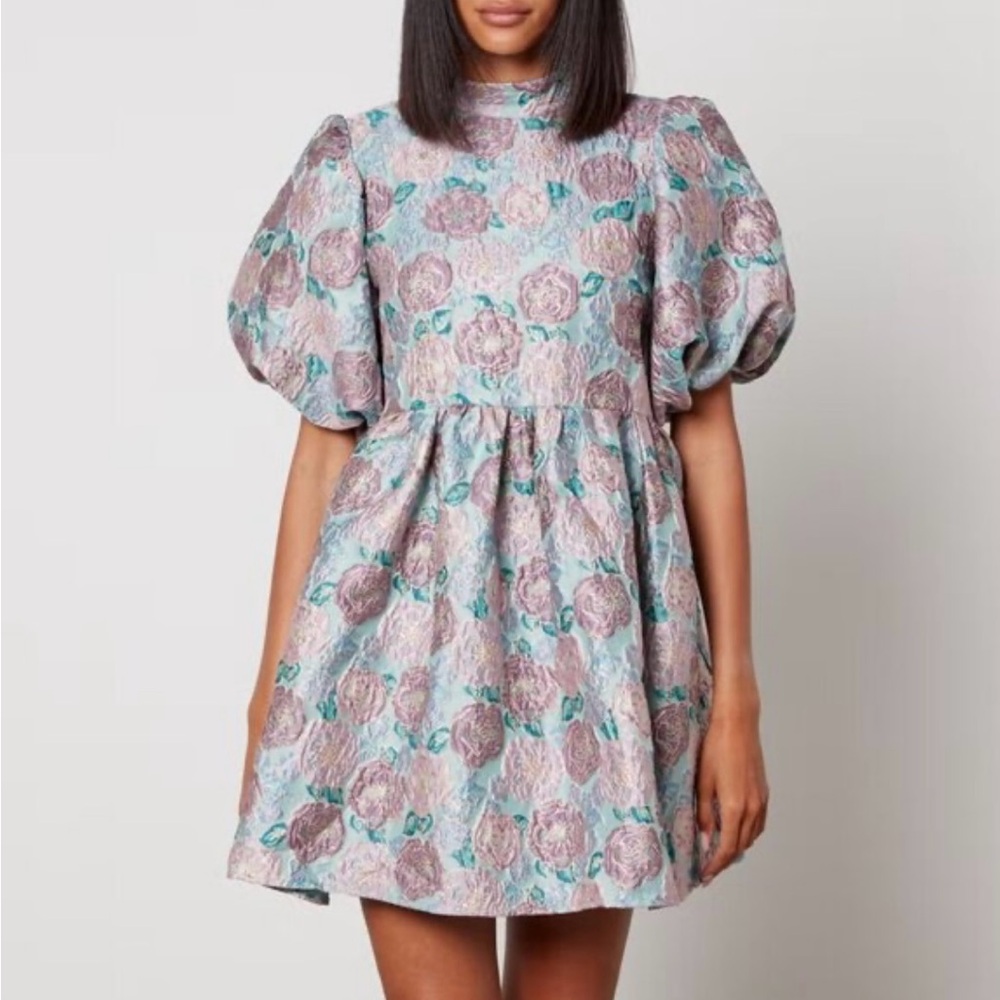 NWT Sister Jane - iceland poppy jaquard mini dress - Size X-Small